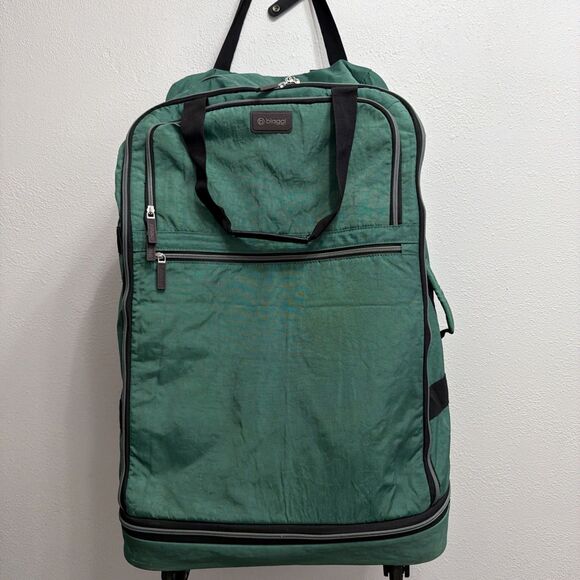 Biaggi Luggage Zipsak 31” Micro Fold Spinner Suitcase Cobalt Blue - Picture 6 of 16